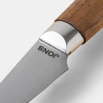 JONS C090 Messer aus Kohlenstoffstahl Griff aus Eiche